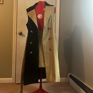 Choosy Skort with matching long belted vest size medium